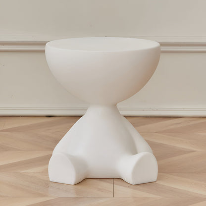 Stylish Round Wooden Coffee Table
