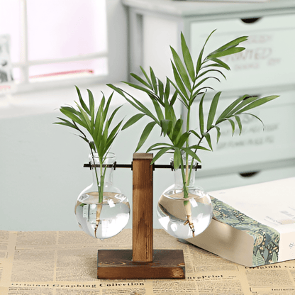 Rustic Wooden Kitchen Herb Garden
