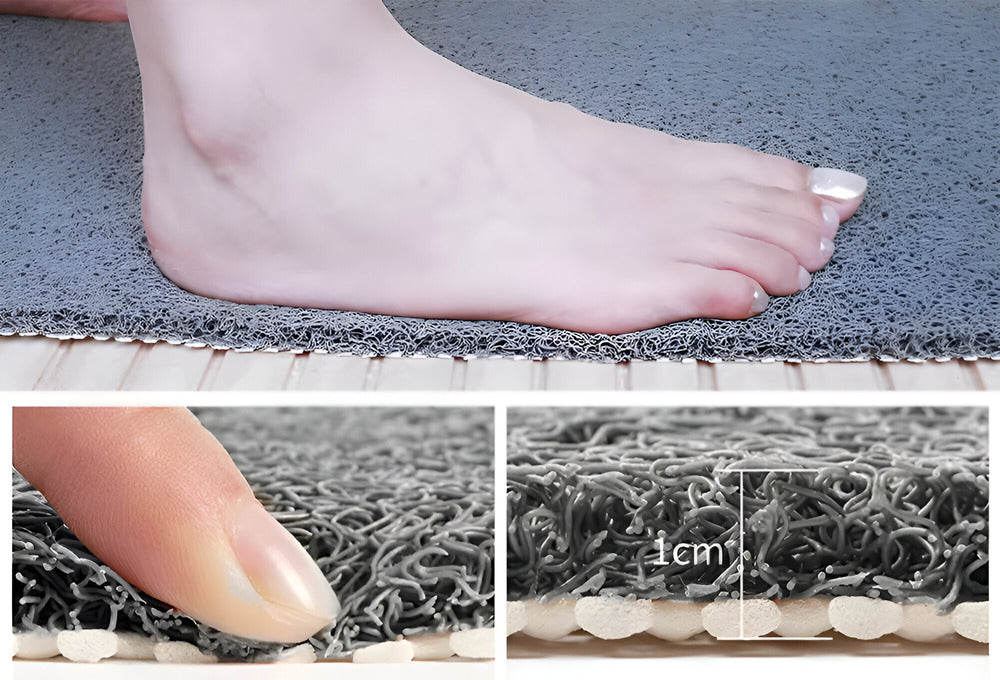 Non-Slip Shower Mat with Soft Foot Cushioning