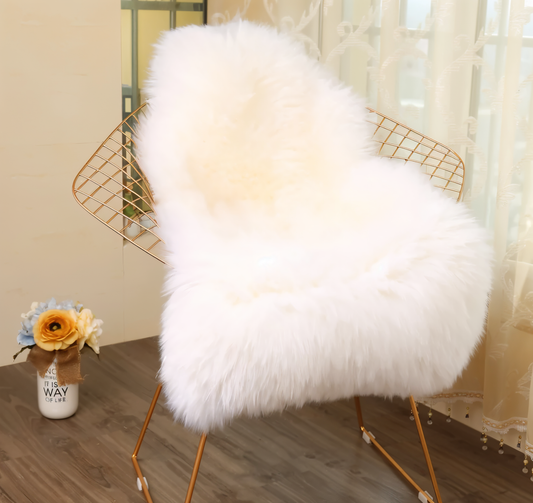 Cozy Artificial Fur Floor Mat – Warm Fleece Rug - Luxicro