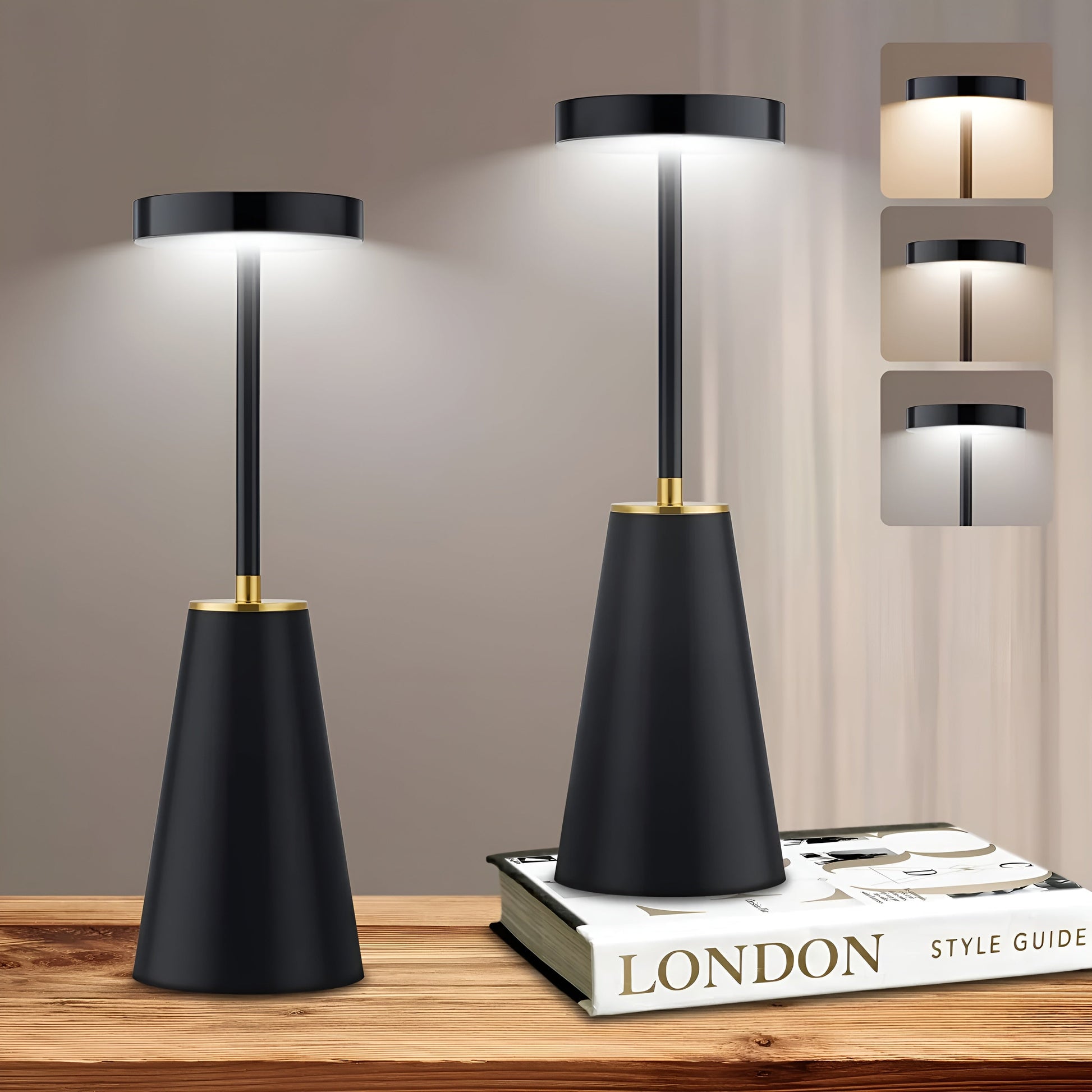 Slim Rechargeable Adjustable Table Lamp - Luxicro