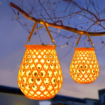 Eco Friendly Bamboo Solar Garden Light