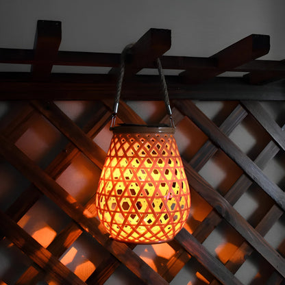 Eco Friendly Bamboo Solar Garden Light
