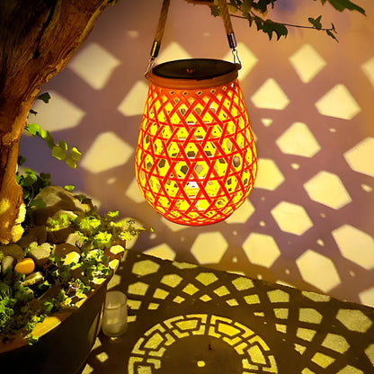 Eco Friendly Bamboo Solar Garden Light