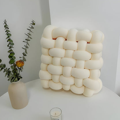 Decorative Pillow with Button Detail - Luxicro