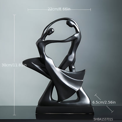 Stylish Love Couple Decor Figure