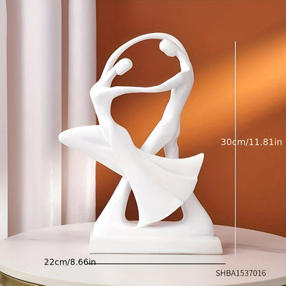 Stylish Love Couple Decor Figure
