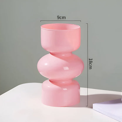Stylish Clear Glass Centerpiece Decoration