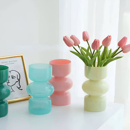 Stylish Clear Glass Centerpiece Decoration