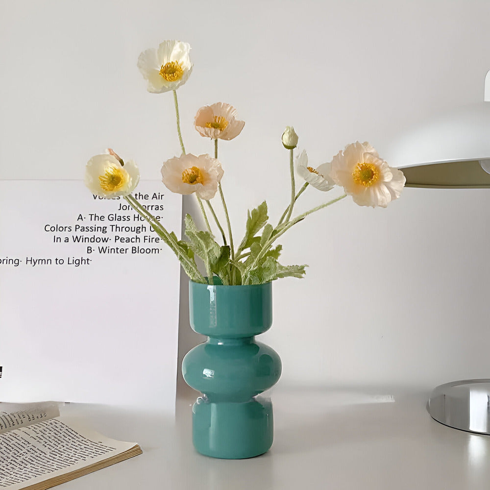 Stylish Clear Glass Centerpiece Decoration - Luxicro