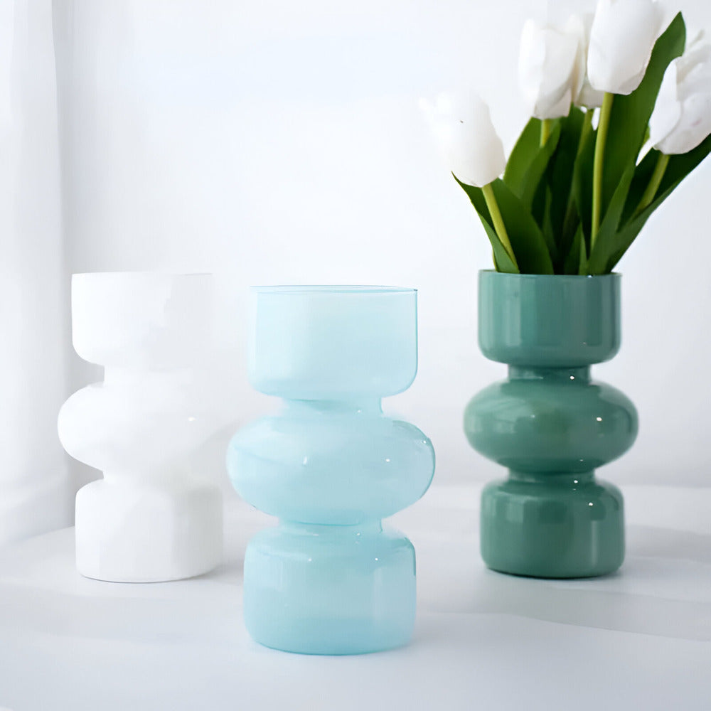 Stylish Clear Glass Centerpiece Decoration