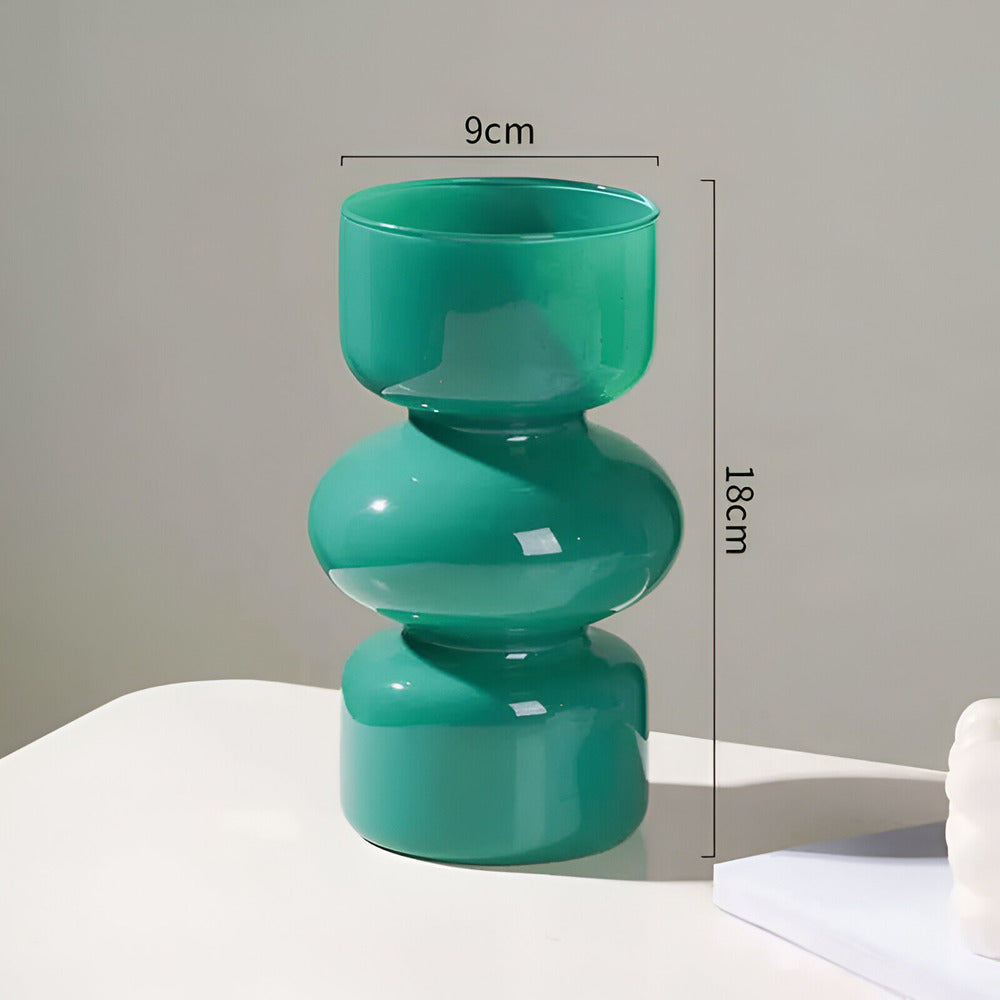 Stylish Clear Glass Centerpiece Decoration