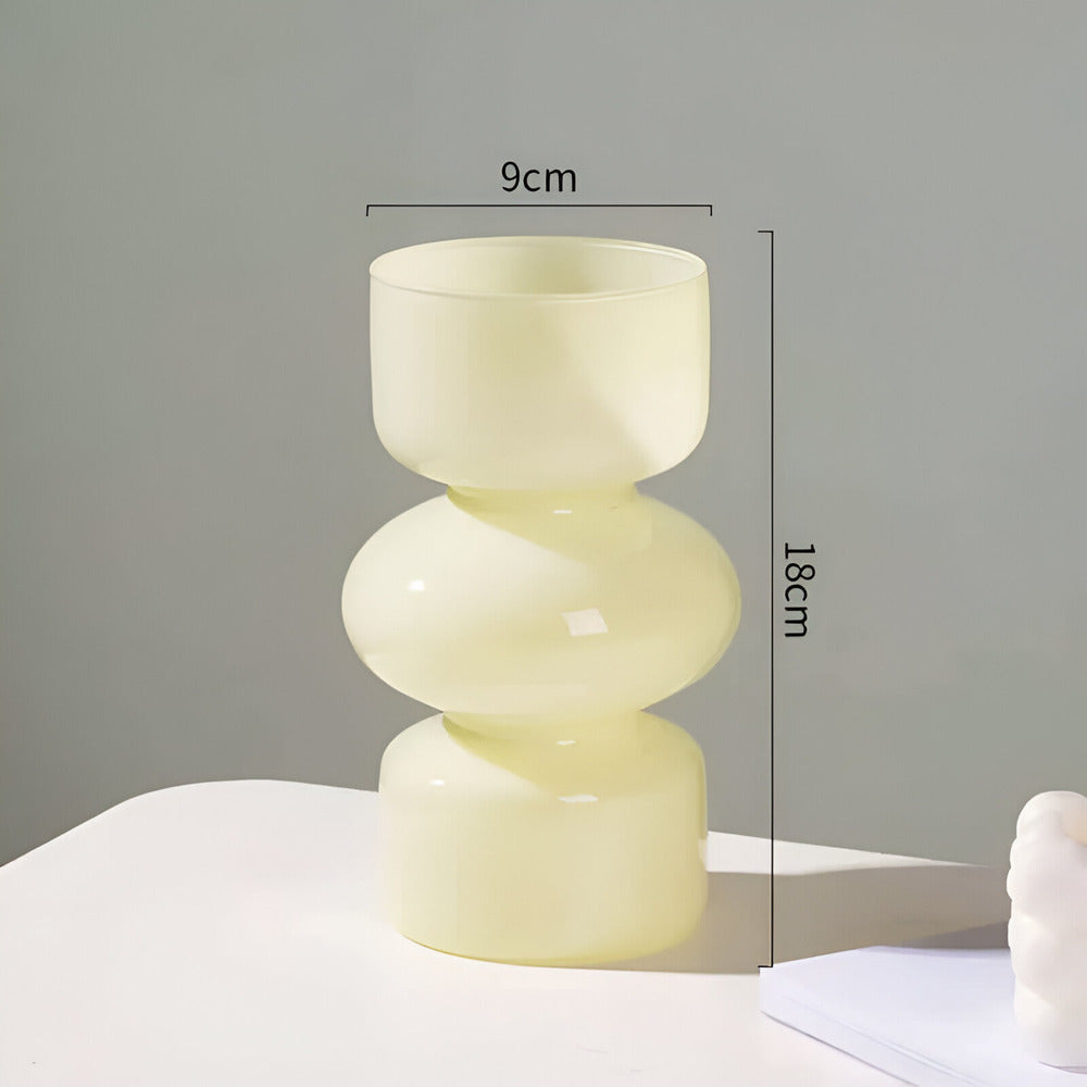 Stylish Clear Glass Centerpiece Decoration