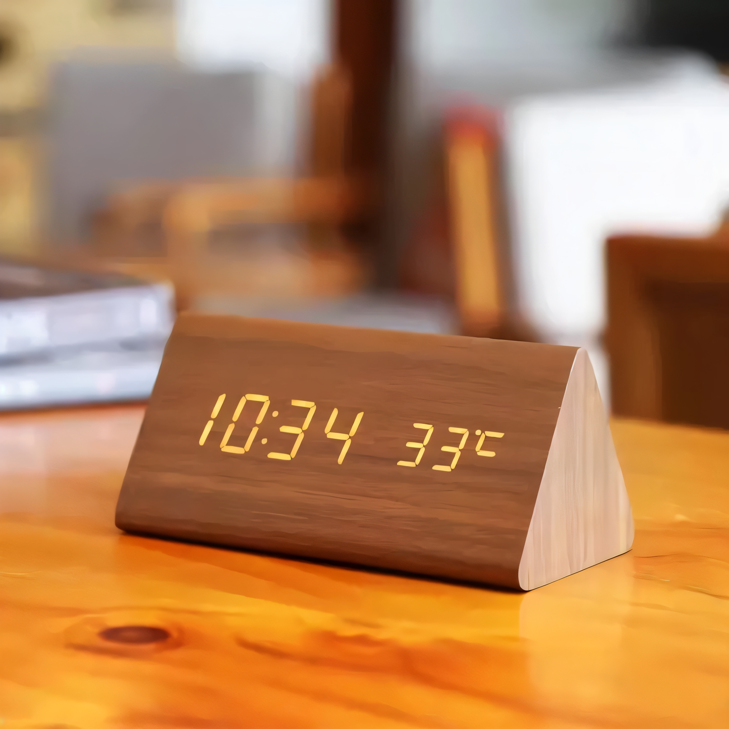 Small LED Electronic Alarm Clock - Luxicro
