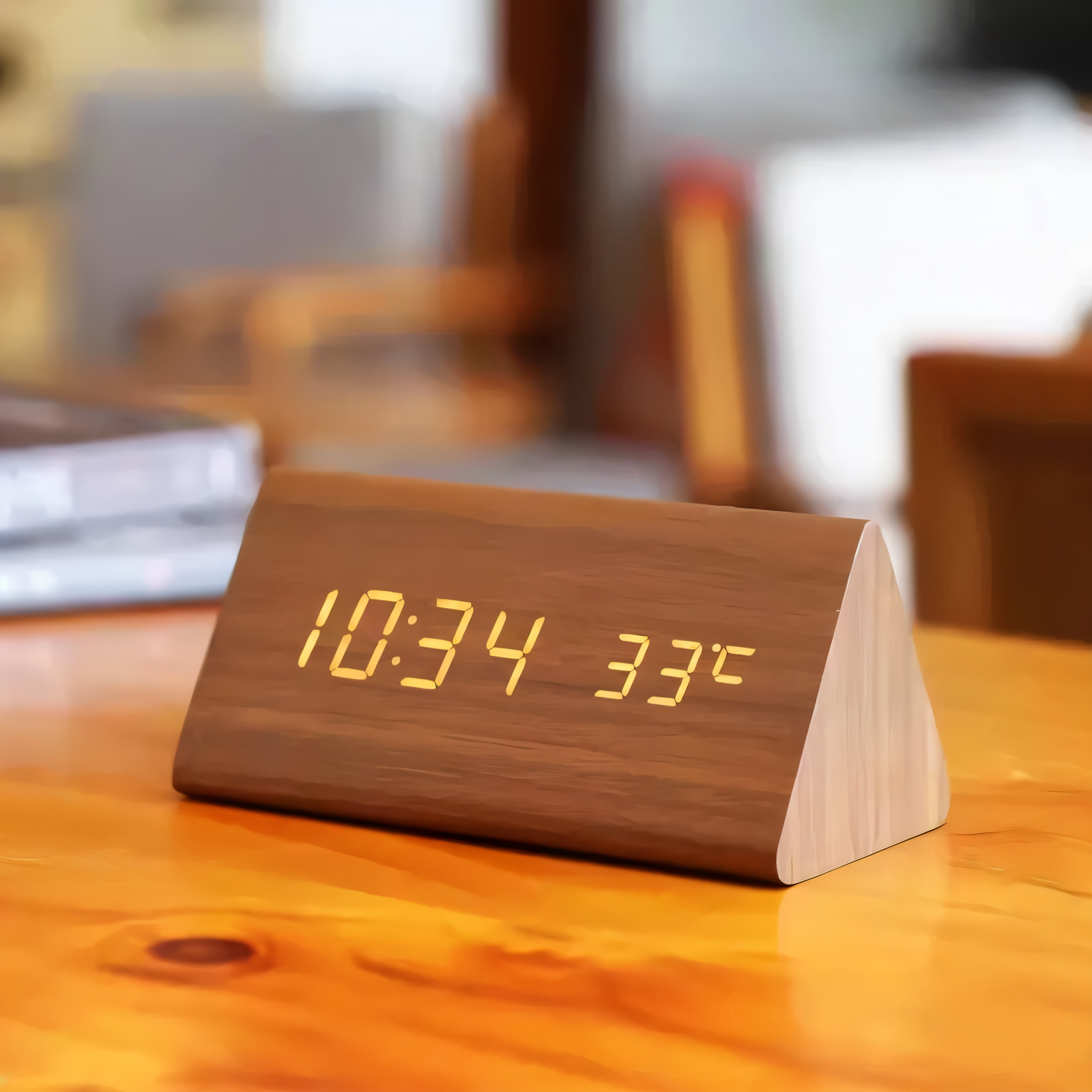Small LED Electronic Alarm Clock - Luxicro
