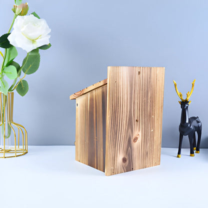 Rustic Weatherproof Wooden Birdhouse