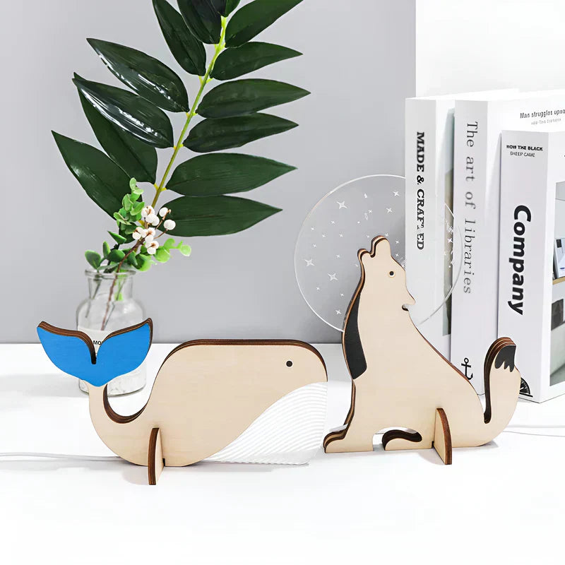 Bright Animal Pattern Children's Desk Lamp