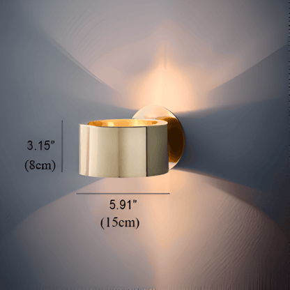 Elegant Modern Gold Sconce Light