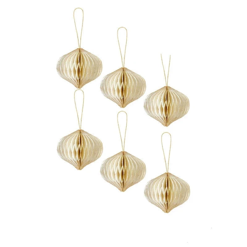 Delicate Floral Paper Ornament for Party Decor