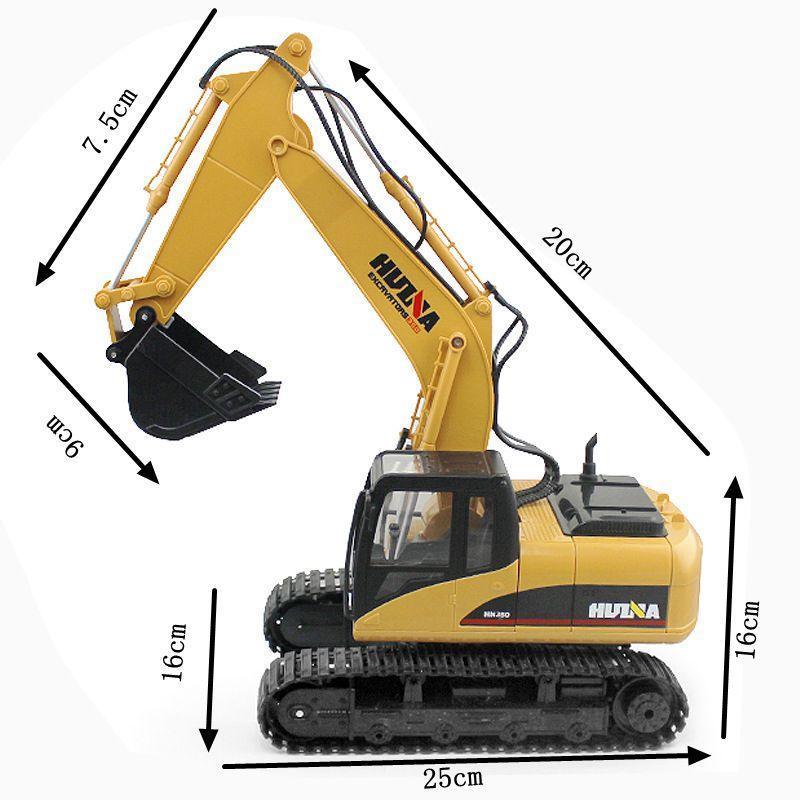 Fun Radio Controlled Building Truck Toy