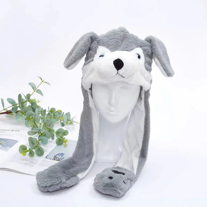 Cute Rabbit Ear Winter Hat
