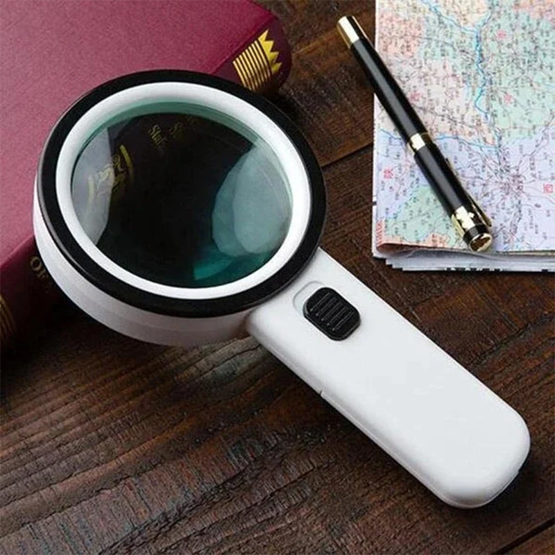 High Power 30x LED Magnifying Glass - Luxicro