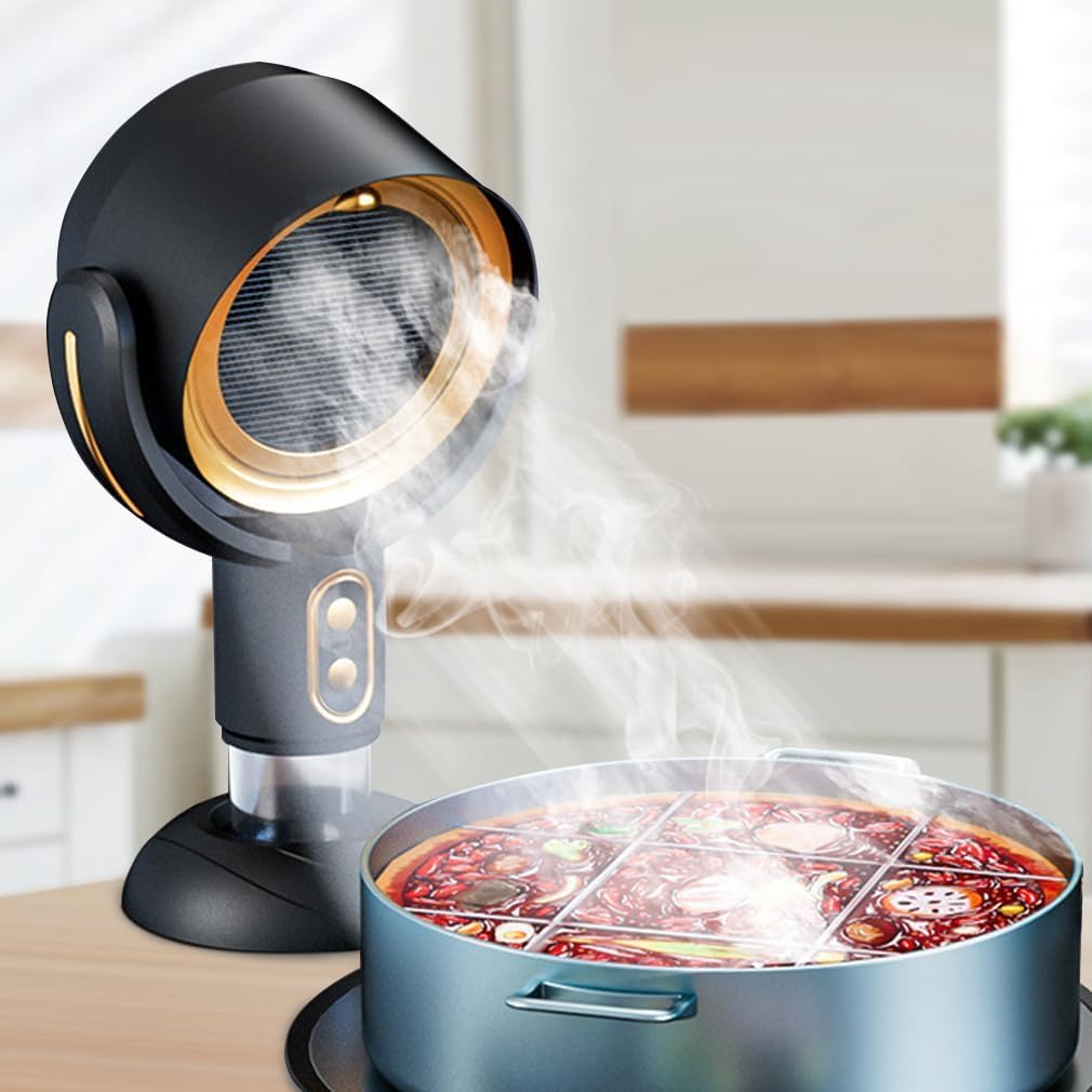 Compact Rechargeable Range Hood - Powerful Electric - Luxicro