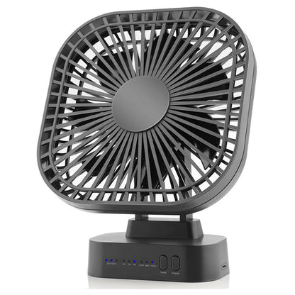 Portable Rechargeable Mini USB Fan with 3 Speeds - Luxicro