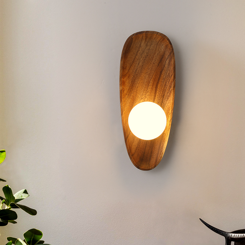 Rustic Wood Wall Light - Luxicro