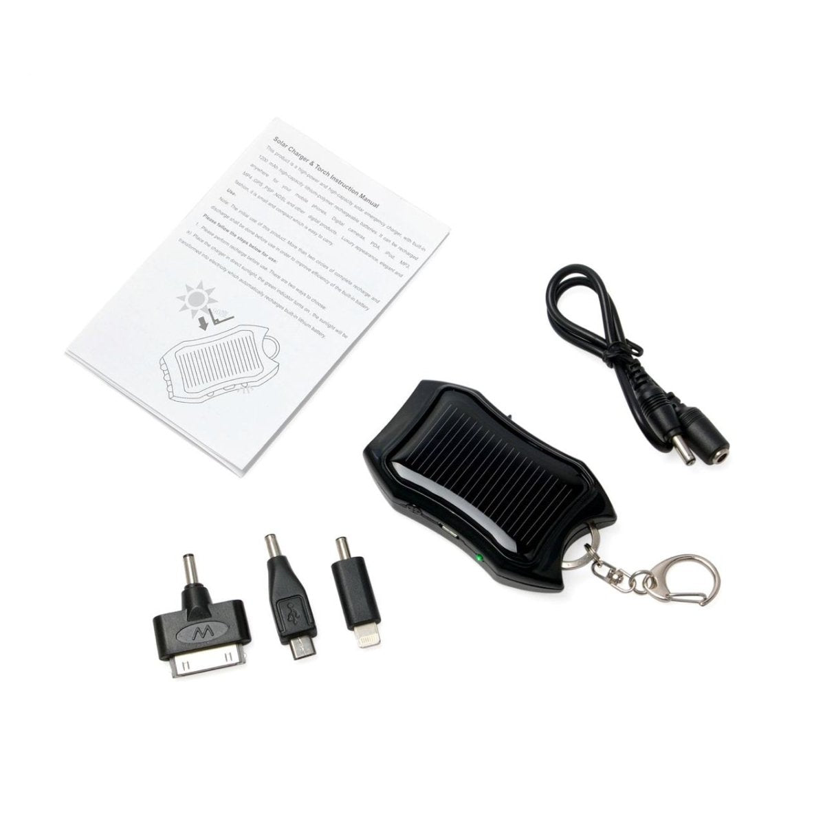 Portable Solar Powered Phone Charger