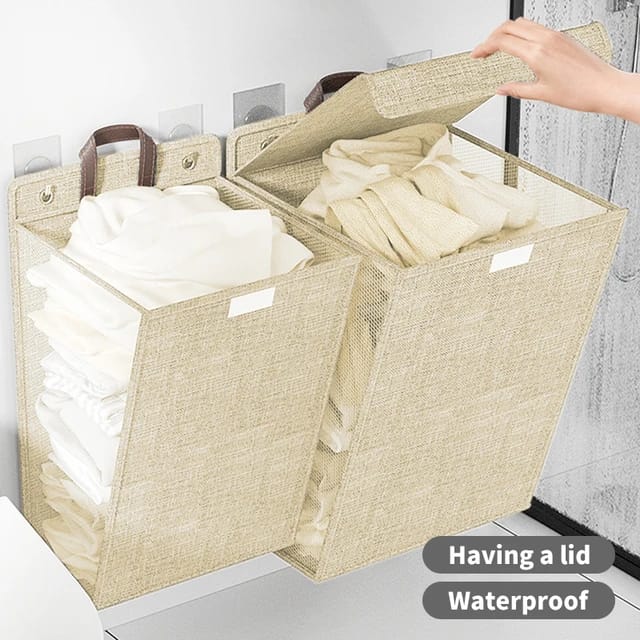 Compact Collapsible Laundry Basket