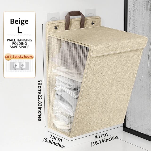 Compact Collapsible Laundry Basket