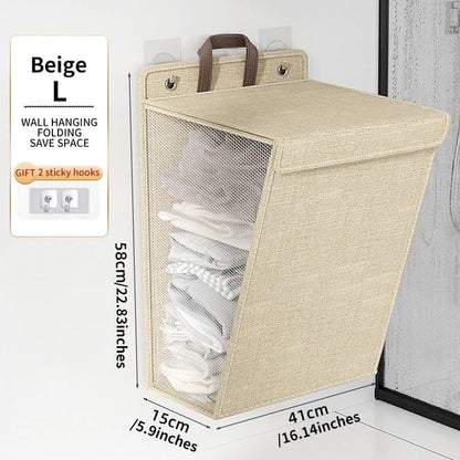 Compact Collapsible Laundry Basket
