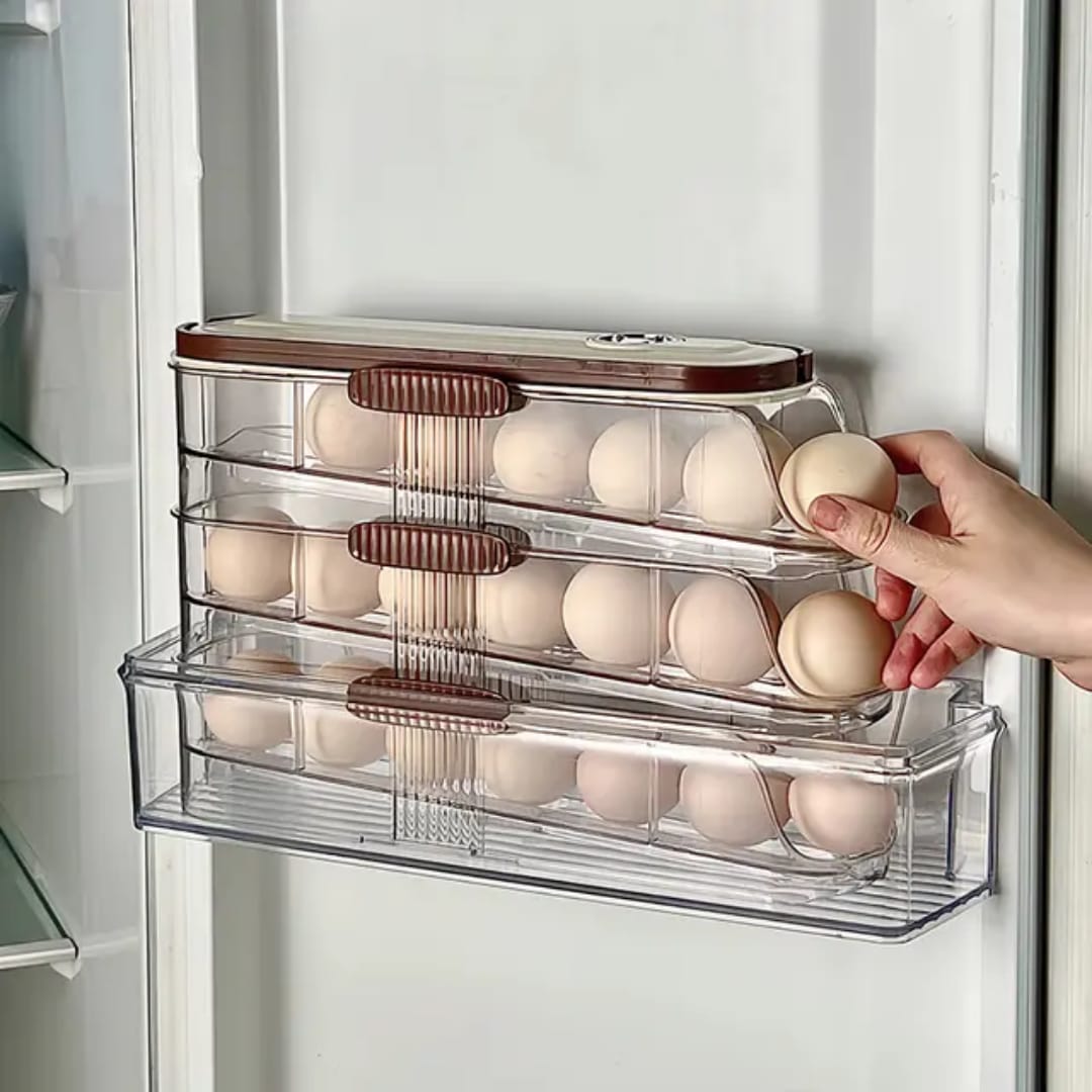 Portable Stackable Egg Container