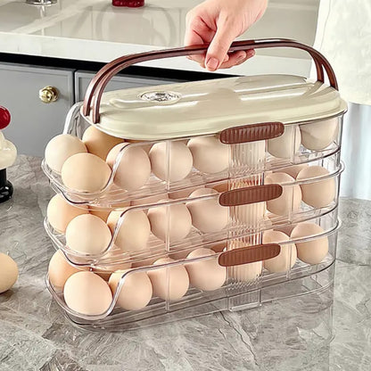 Portable Stackable Egg Container