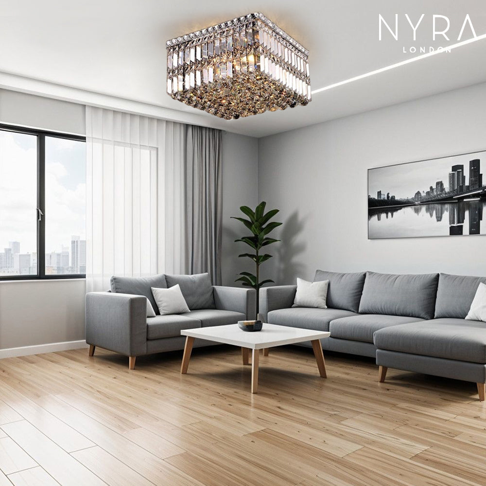 Luxurious Green Crystal Lighting Fixtures