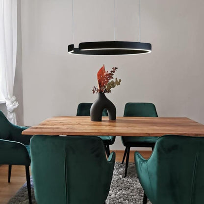 Simple Nordic Circle Chandelier Pendant Light Fixture
