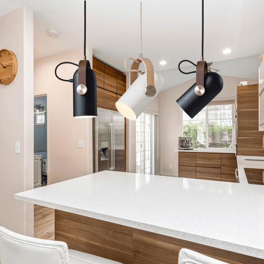 Adjustable Silver Pendant Light Fixtures For Home - Luxicro