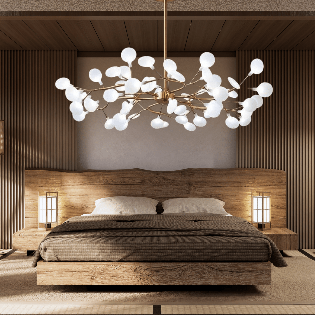 Bright Iron LED Ceiling Light Fixture - Luxicro