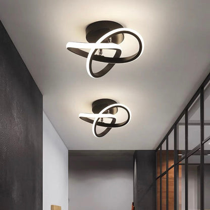Modern LED Black Ceiling Lamp - Luxicro