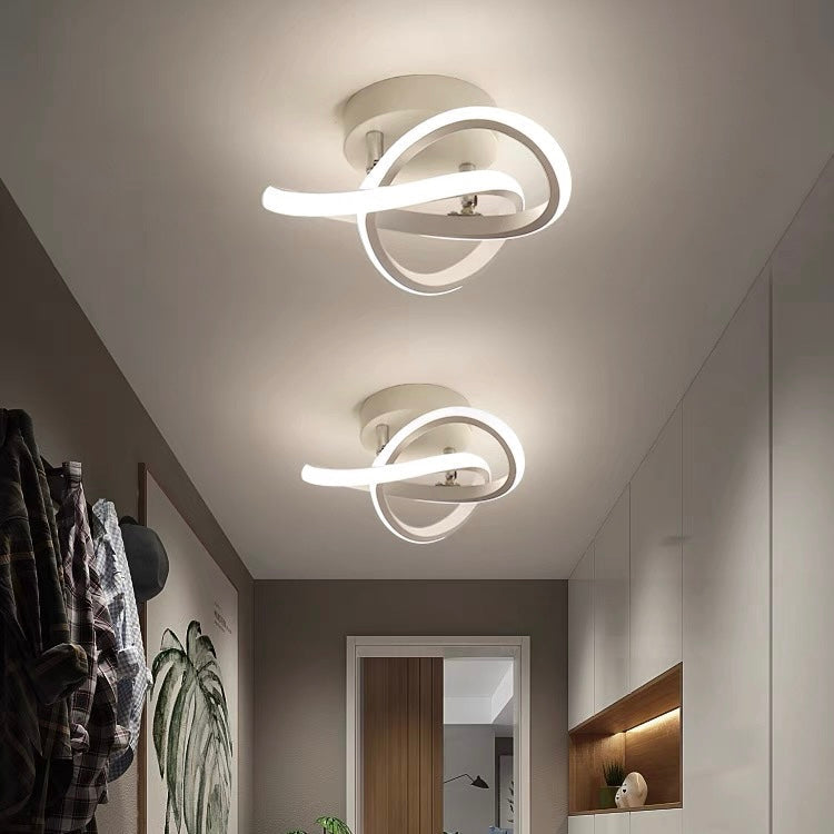 Modern LED Black Ceiling Lamp