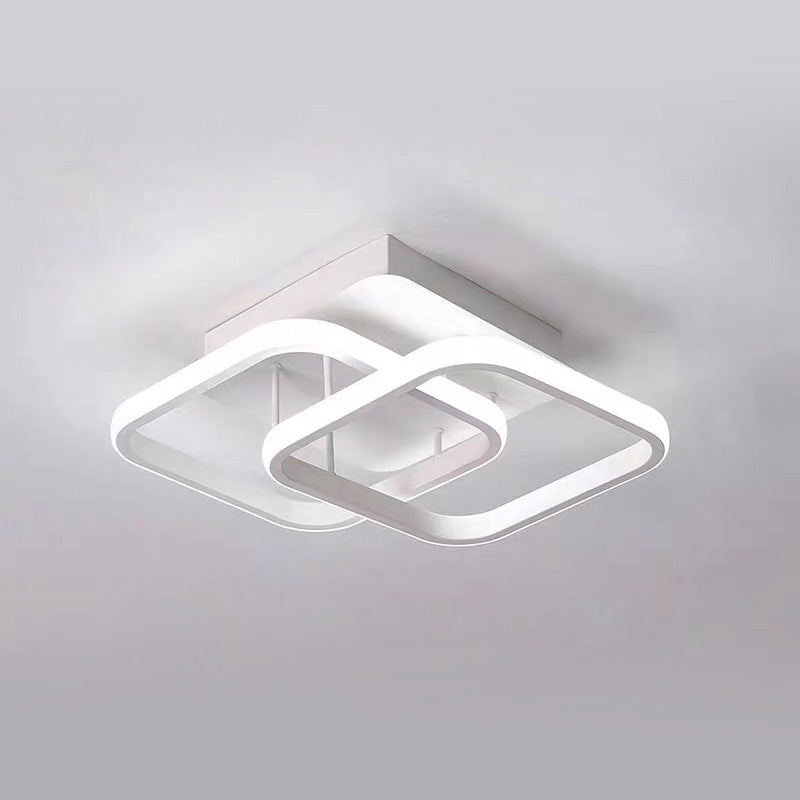 Modern LED Black Ceiling Lamp