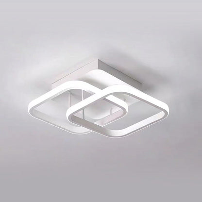 Modern LED Black Ceiling Lamp