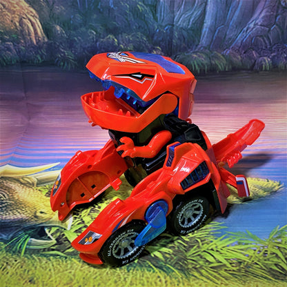 Cool Convertible Dino Vehicle Toy