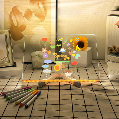 Colorful LED Display Board for Artistic Expressions
