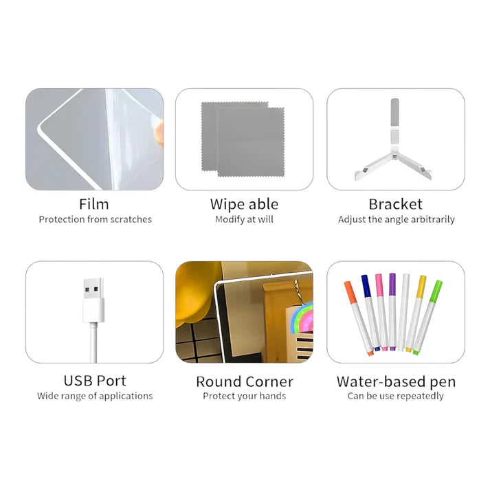 Vibrant LED Light Up Display Panel