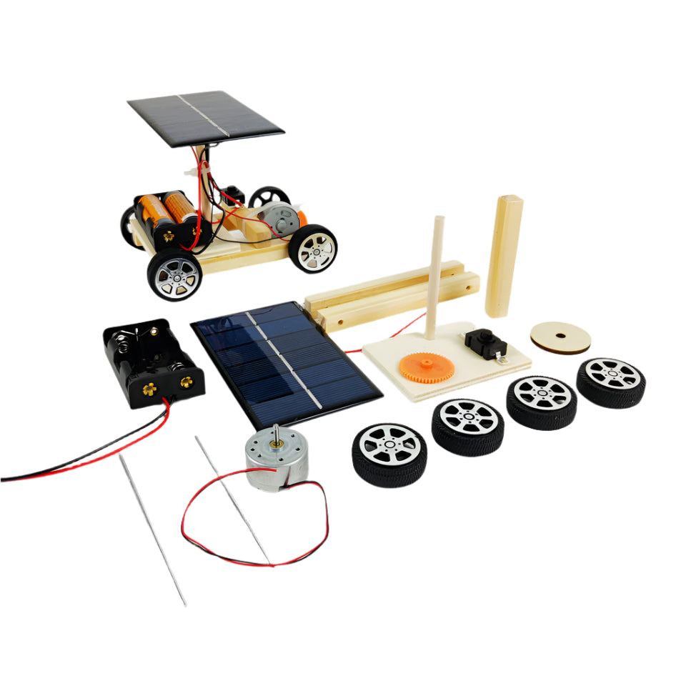 Easy Build Solar Powered Car Kit - Luxicro
