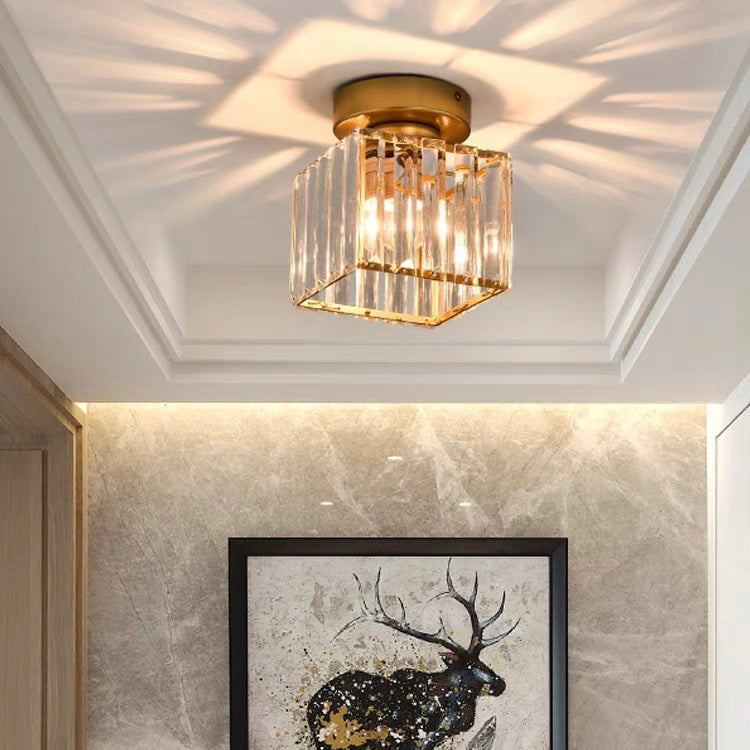 Elegant Glass Hanging Light Fixture