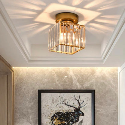 Elegant Glass Hanging Light Fixture
