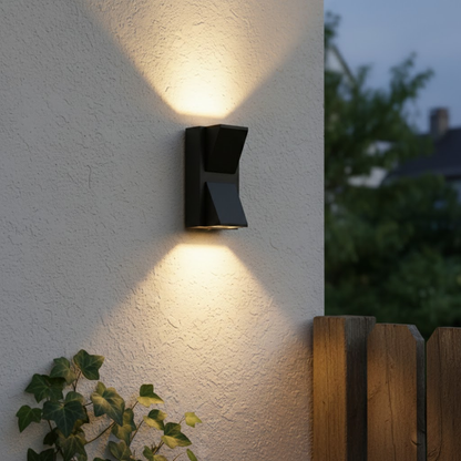 Waterproof LED Outdoor Wall Lamp - Strong Metal Exterior Light